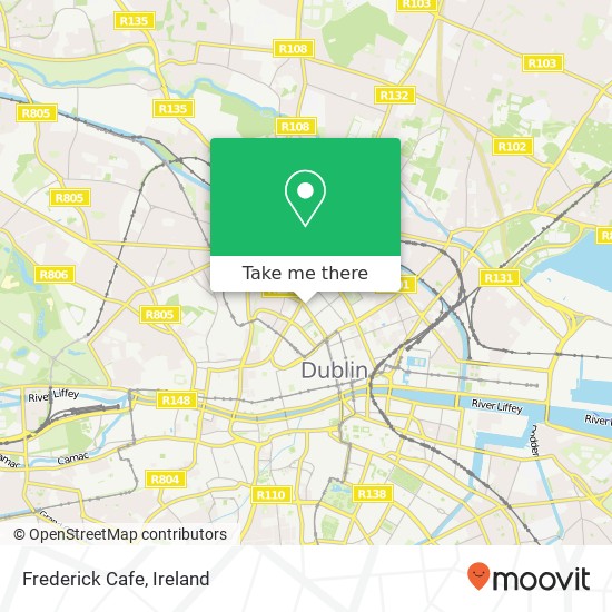 Frederick Cafe, 13 Frederick Street North Dublin 1 1 map