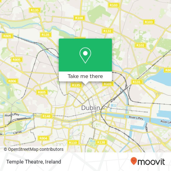Temple Theatre map