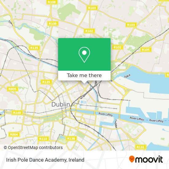 Irish Pole Dance Academy map