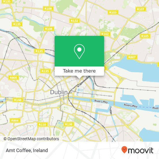 Amt Coffee, Frankfort Cottages Dublin 1 map