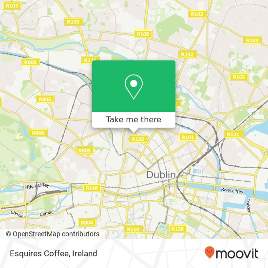 Esquires Coffee, O'Connell Avenue Dublin 7 D07 AXV4 map