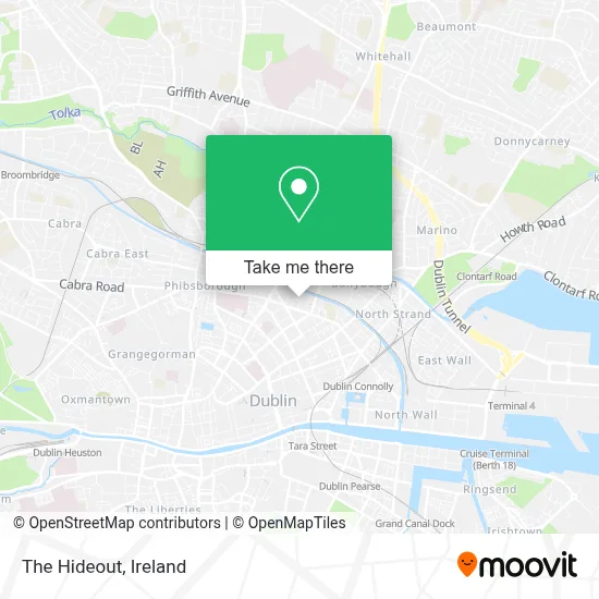 The Hideout map