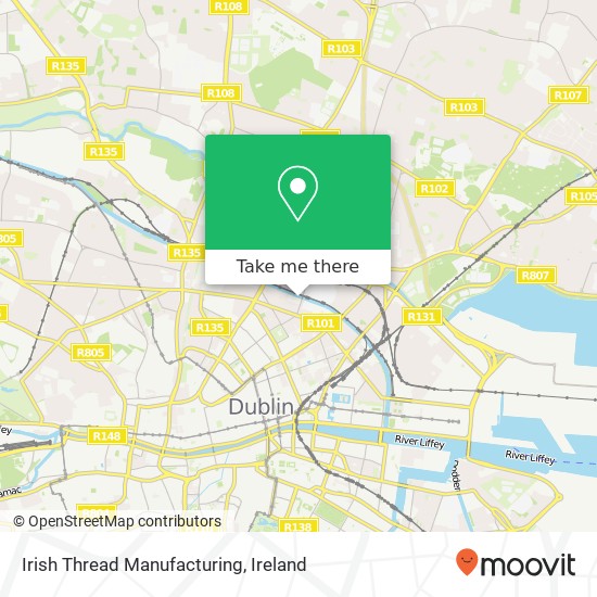 Irish Thread Manufacturing, 10B Russell Street Dublin 1 1 map