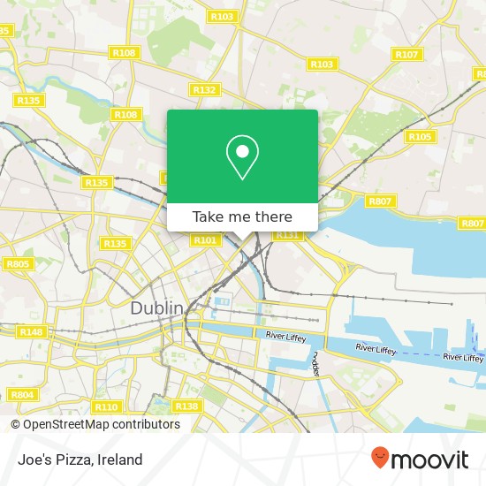 Joe's Pizza, 43 North Strand Road Dublin 3 3 map