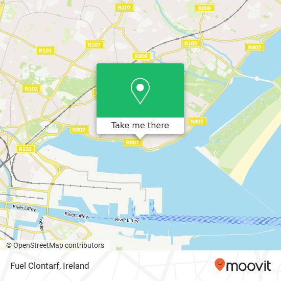 Fuel Clontarf, 10 Vernon Avenue Dublin 3 3 map