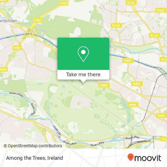 Among the Trees, Dublin 8 8 map