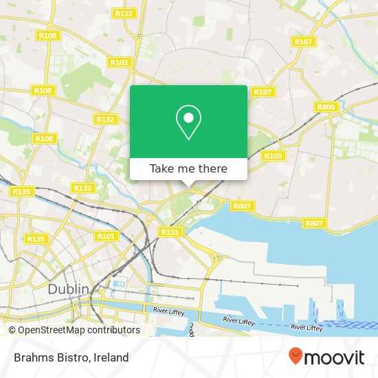 Brahms Bistro, St Aidan's Park Road Dublin 3 3 map
