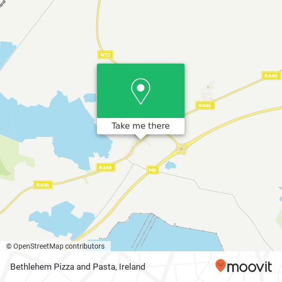 Bethlehem Pizza and Pasta, Main Street Tyrrellspass, County Westmeath map