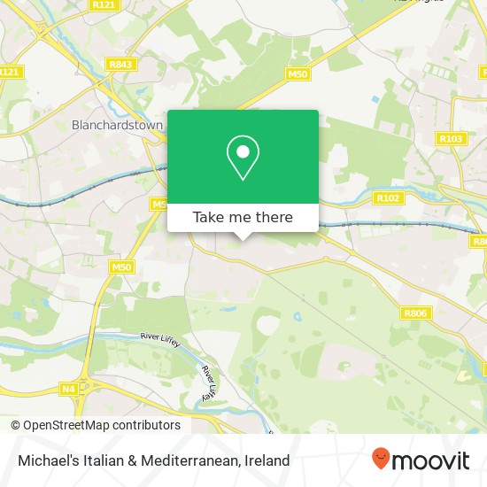 Michael's Italian & Mediterranean, Castleknock Green Dublin 15 15 map