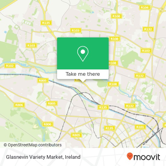 Glasnevin Variety Market plan