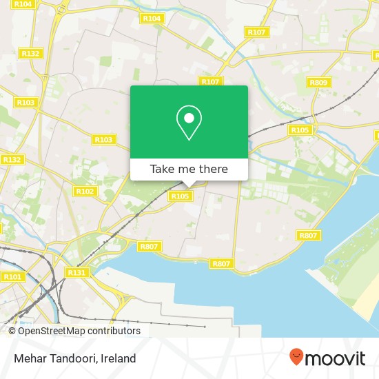 Mehar Tandoori, 171 Howth Road Dublin 3 3 map