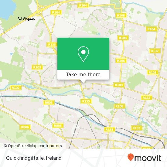 Quickfindgifts.Ie, 64 Glasnevin Downs Dublin 11 11 map