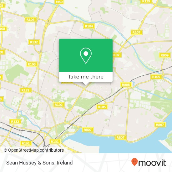 Sean Hussey & Sons, 17 Malahide Road Dublin 5 5 map