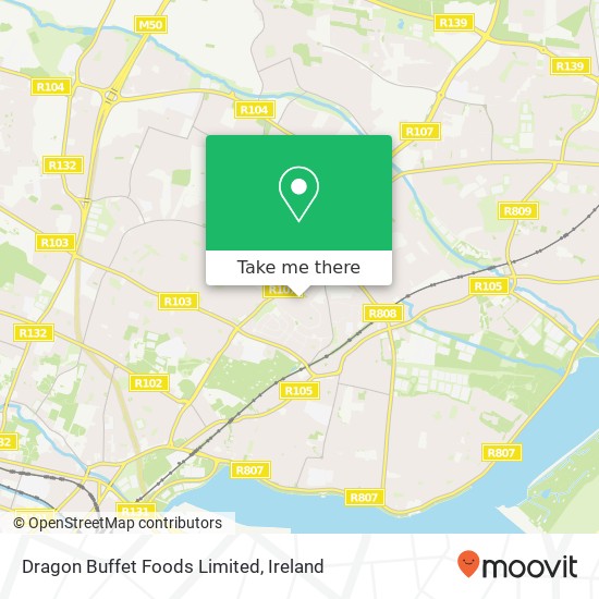 Dragon Buffet Foods Limited, Abbey Court Dublin 5 D05 X2P2 plan