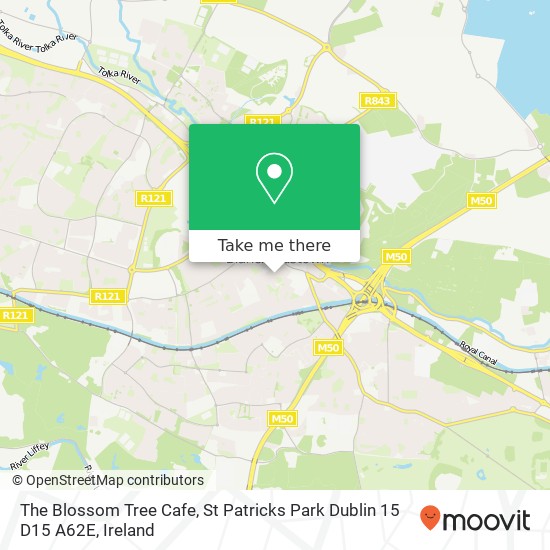 The Blossom Tree Cafe, St Patricks Park Dublin 15 D15 A62E map