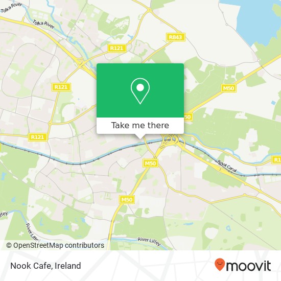 Nook Cafe, 15 Roselawn Road Dublin 15 D15 PDN1 map