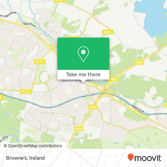 Browne's, Main Street Dublin 15 15 map