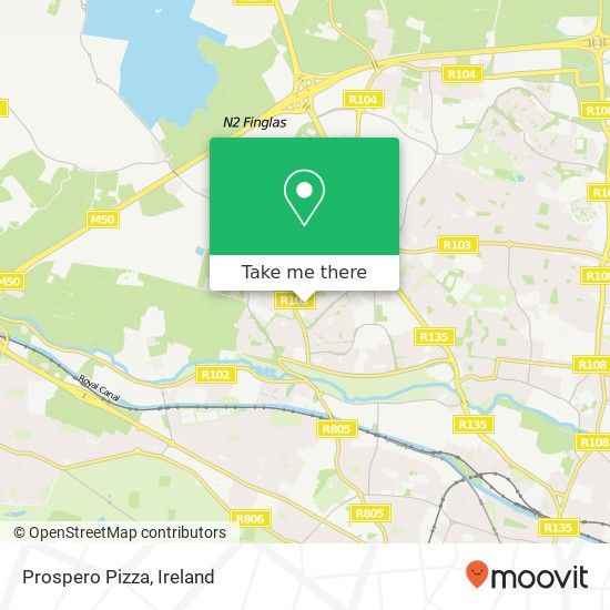 Prospero Pizza, Wellmount Park Dublin 11 11 plan