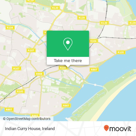 Indian Curry House, 14 Main Street Dublin 5 D05 A3V6 plan