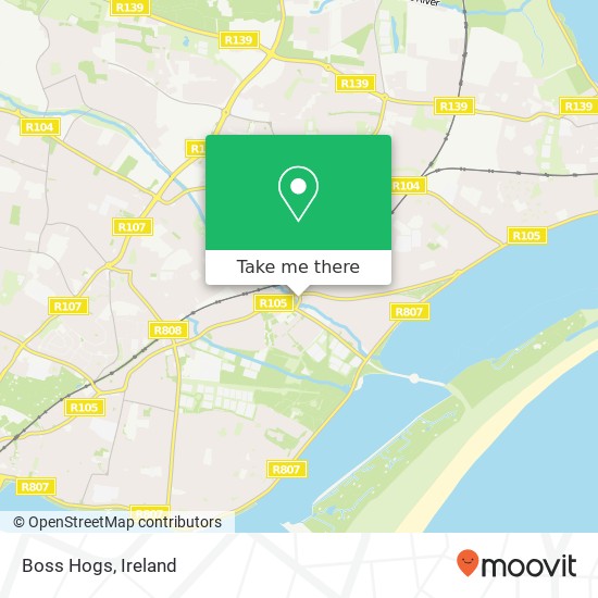 Boss Hogs, 4 Main Street Dublin 5 D05 NY56 map