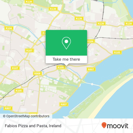 Fabios Pizza and Pasta, 4 Main Street Dublin 5 5 map