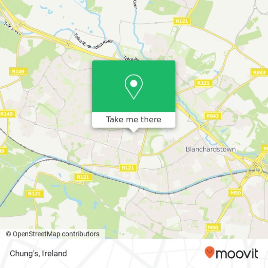Chung's, Dublin 15 15 map