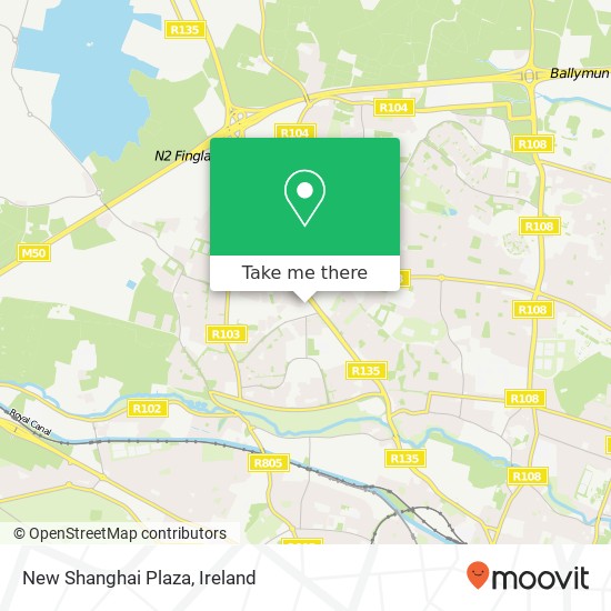 New Shanghai Plaza, Church Street Dublin 11 11 map