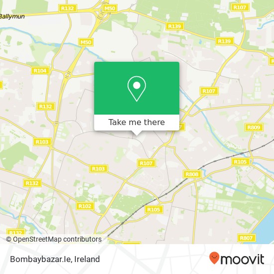 Bombaybazar.Ie, Newlands Gate Dublin 5 5 map