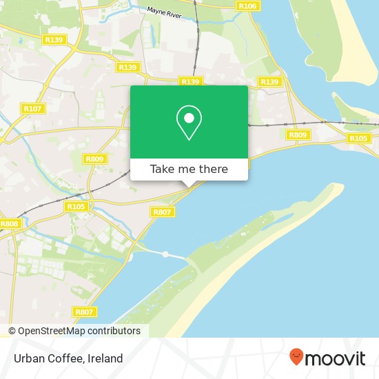 Urban Coffee, Howth Road Dublin 5 5 plan