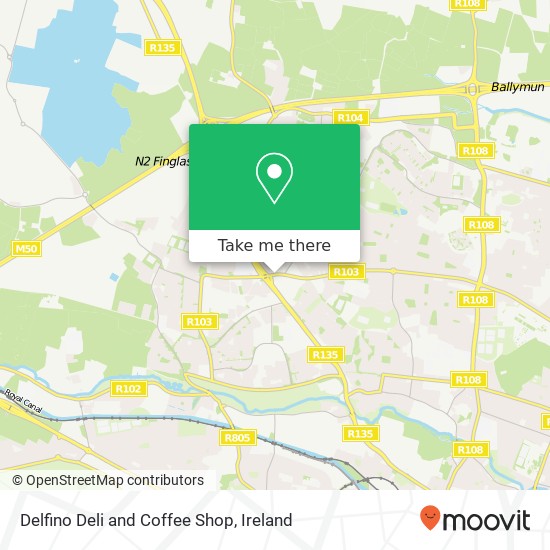 Delfino Deli and Coffee Shop, 1 Main Street Dublin 11 11 plan