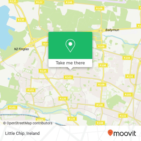 Little Chip, 130 Sycamore Road Dublin 11 11 map