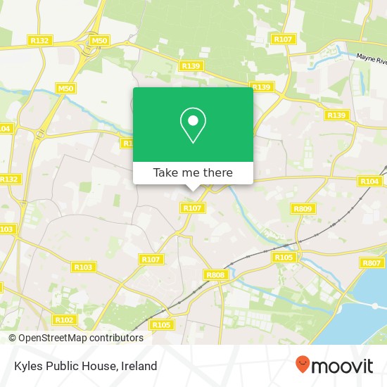 Kyles Public House map