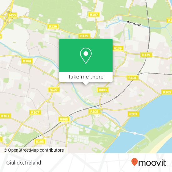 Giulio's, Edenmore Avenue Dublin 5 5 map
