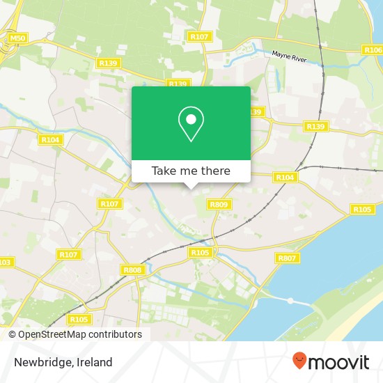 Newbridge, Edenmore Park Dublin 5 5 map