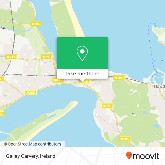 Galley Carvery, Greenfield Road Dublin 13 13 map