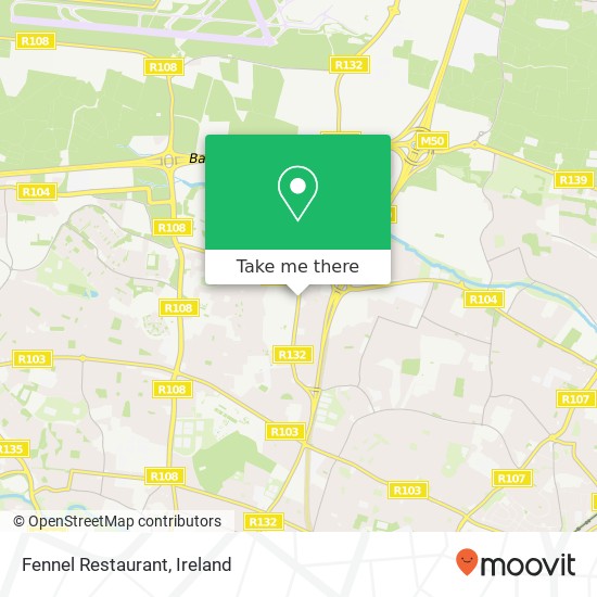 Fennel Restaurant, Swords Road Dublin 9 9 map