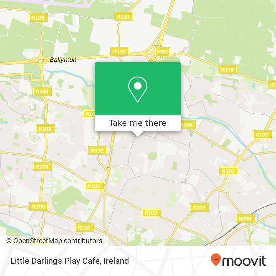 Little Darlings Play Cafe, Lorcan Green Dublin 9 9 plan