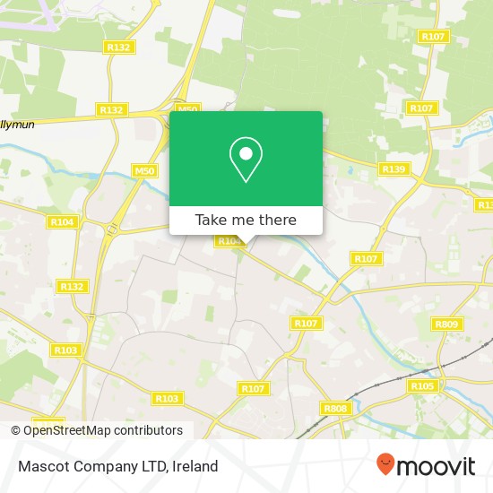 Mascot Company LTD map