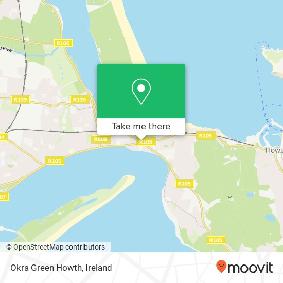 Okra Green Howth, Station Road Dublin 13 13 map