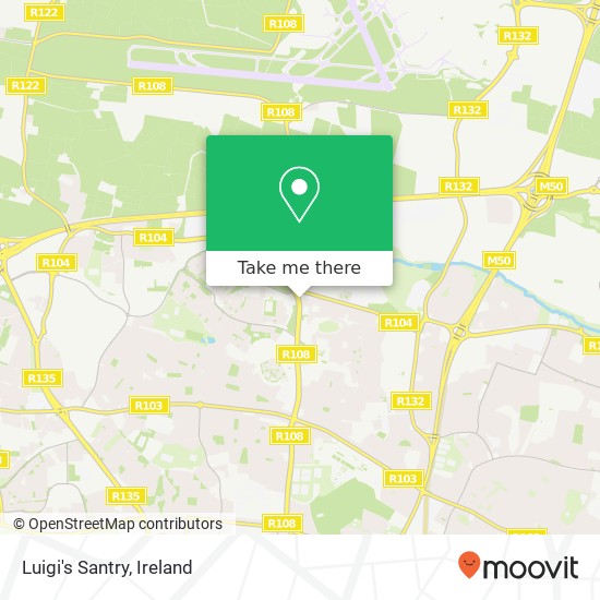 Luigi's Santry, R108 Dublin 9 9 map