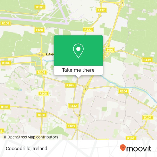 Coccodrillo, Swords Road Dublin 9 9 plan