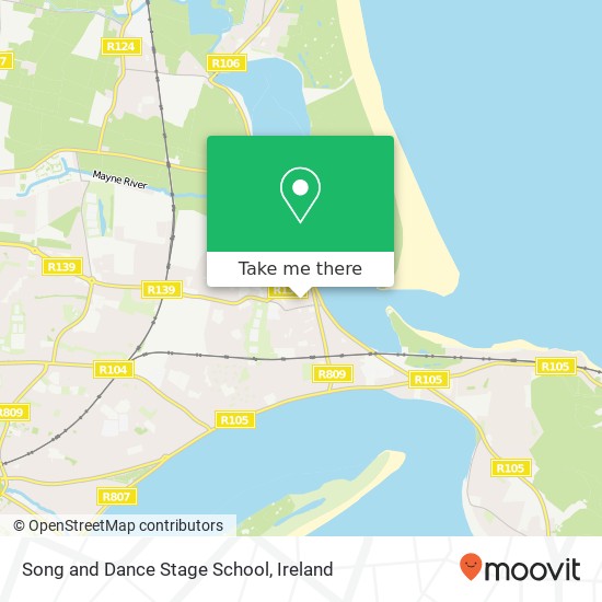 Song and Dance Stage School, College Street Dublin 13 13 map