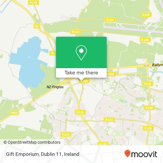 Gift Emporium, Dublin 11 map