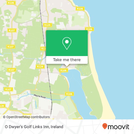 O Dwyer's Golf Links Inn, Strand Road Portmarnock, County Dublin plan