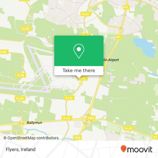 Flyers, Corballis Way Dublin Airport, County Dublin plan