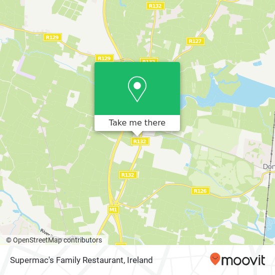 Supermac's Family Restaurant, Staffordstown Turvey, County Dublin plan