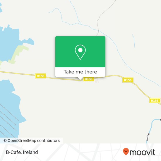B-Cafe, Main Street Ballivor, County Meath map