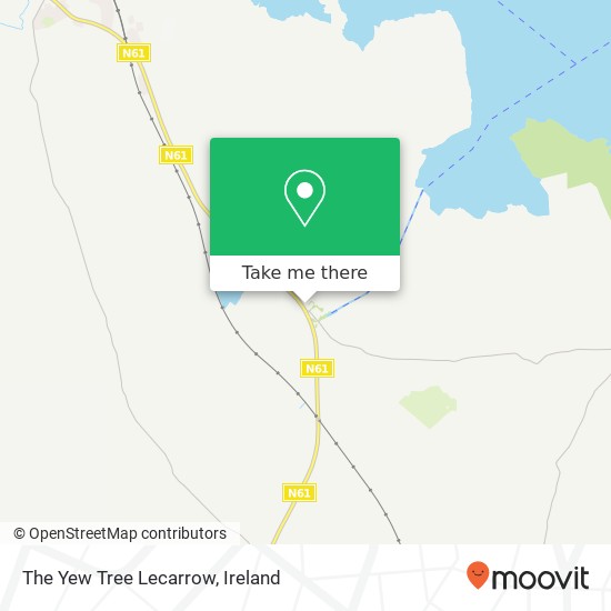 The Yew Tree Lecarrow, Galeybeg Galeybeg, County Roscommon map