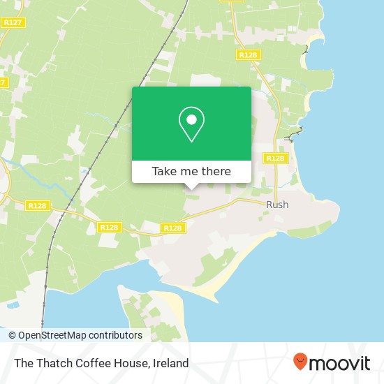 The Thatch Coffee House, Rush map