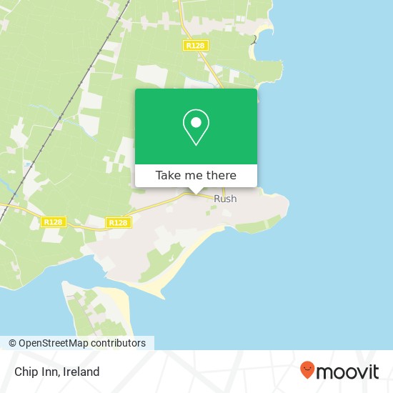 Chip Inn, Sandy Road Rush, County Dublin map